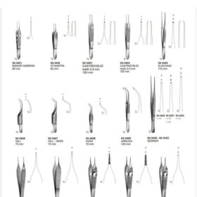 BISHOP-HARMON Tissue Forceps – 85mm | Delicate Surgical Tool