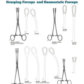 FOERSTER-BALLENGER Dressing Sponge Forceps – 180mm | Surgical Precision