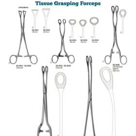 COLLIN Dressing Sponge Tissue Forceps – 195mm | Premium Surgical Instrument