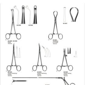 HERZ Tendon Seizing Forceps – 155mm | Surgical Precision Tool