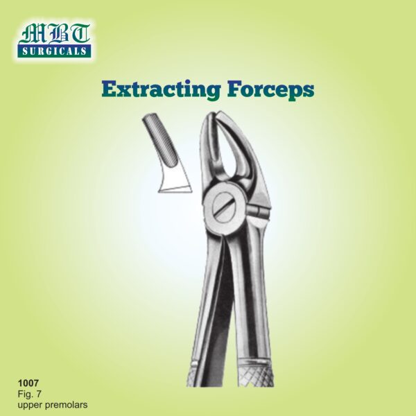 High-Precision Upper Premolar Forceps – Fig. 7 Dental Extracting Tool