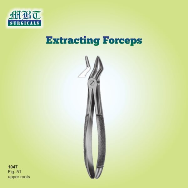 Reliable Extracting Forceps Fig 51 – Precision Upper Root Forceps