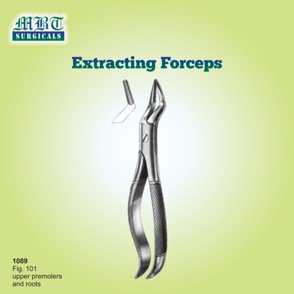 Extracting Forceps for Upper Premolars – Fig. 101 by MBT Surgicals