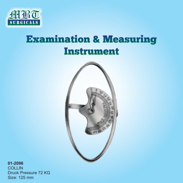 Druck Pressure Instrument – Collin 72KG, 125mm by MBT Surgicals