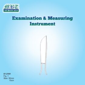 Examination Spatula – Fig. 1, 30mm Blade, 15cm Length by MBT Surgicals