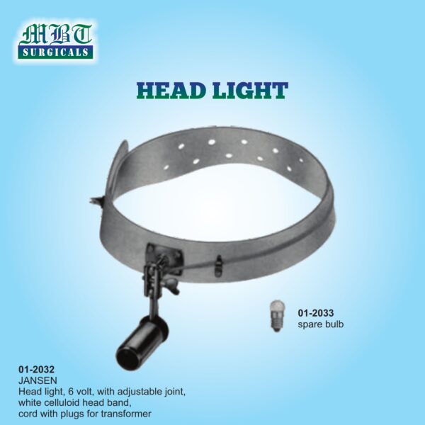 Reliable Surgical Head Light – Adjustable Jansen 6V