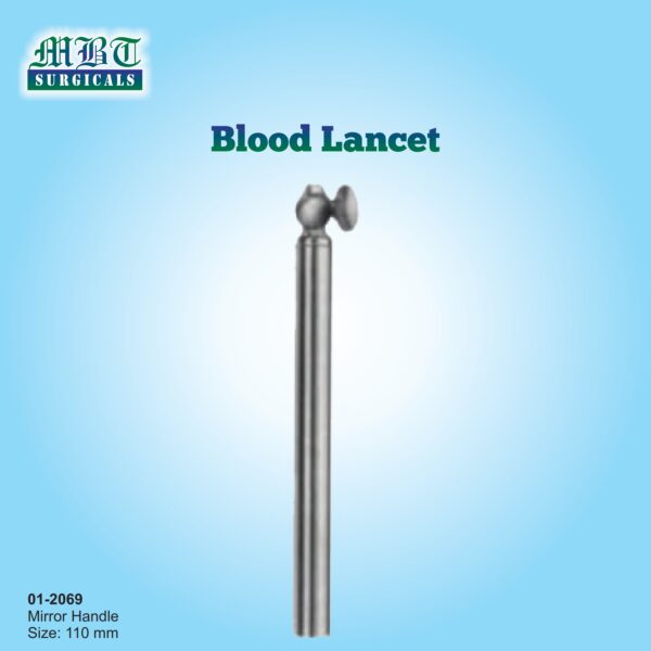 Mirror Handle – 110mm Surgical Grade Stainless Steel Universal Fit