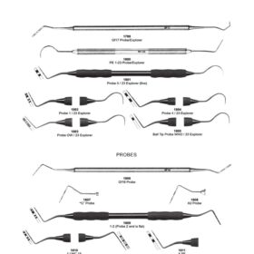 Dental Explorer Probe Set – Dual-Ended Diagnostic Tools for Accurate Assessment