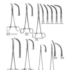 Mixter-O'Shaugnessy Forceps 190mm – Curved Ligature Clamp for Deep Dissection