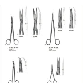 Precision Delicate Surgical Scissors – 110mm to 175mm
