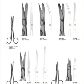 Deaver Surgical Scissors with Flat Lock – Premium Incision and Nail Splitting Variants