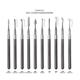 Wax, Porcelain & Cement Instruments – Vinyl-Coated Comfort Grip Series