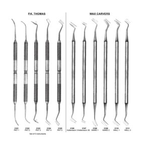 P.K. Thomas & Wax Carvers – Precision Dental Modeling Instruments