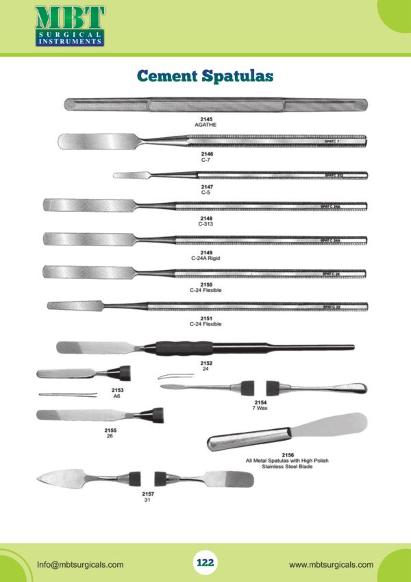 Cement Spatulas