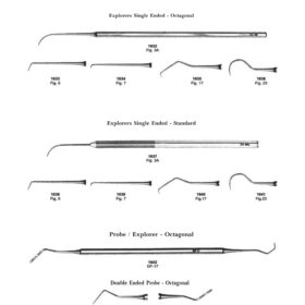 Explorers & Probes Set – 14 Pc Single & Double Ended Diagnostic Series
