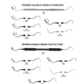 Probes Set – Double-Ended Standard & Tactile Tone (12 Pc Assortment)