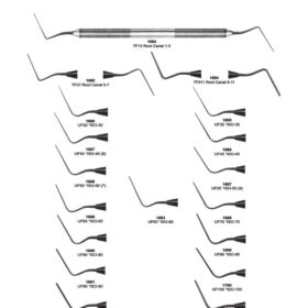 Endodontic Condensers – Root Canal & ISO-Tip Series (18 Pc Set)