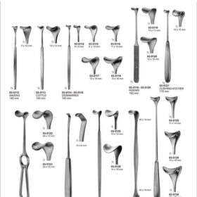 Wound & Vein Retractors Set – Masing, Cottle, Desmarres, Koenig, Cushing-Kocher, Kocher, Schoenborn & Cushing Series – 20-Piece Retractor Collection