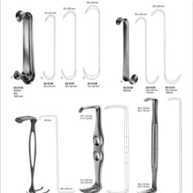 Roux, Czerny, Mathieu & US-Army Retractors Set – 10-Piece Specialty Retractors Series