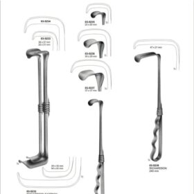 Richardson & Richardson-Eastman Frame-Handle Retractors Set – Multi-Profile Bone Exposure Series