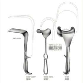 Doyen & Fritsch Abdominal Retractors – Multi-Size Deep Exposure Blades for Major Surgeries