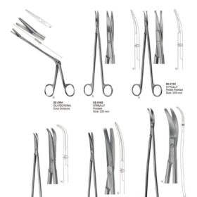 Premium Delicate Surgical Scissors Set – 6 Pc Precision Series