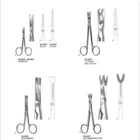 Ligature Scissors Set – 5 Pc Specialized Surgical Series