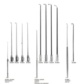 Advanced Nerve and Vessel Hook Set – 9 Pc Microvascular & Neurosurgical Series