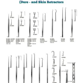 Fine Wound Retractor Set – 24 Pc Dura & Skin Surgical Series