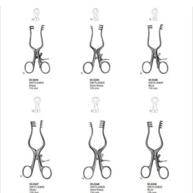 Weitlaner Self-Retaining Retractor Set – Sharp, Semi-Sharp & Blunt Tips (110mm & 130mm)