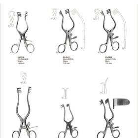 Self-Retaining Retractor Set – Weitlaner, Wullstein, Plester & Perkins (Sharp & Blunt)
