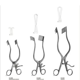 Self-Retaining Laminectomy Retractor Set – Anderson-Adson, Norfolk & Norwich, and Adson